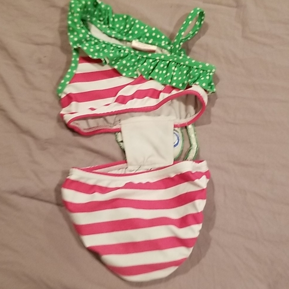 cutest 2t swimsuit and denim skirt - Picture 6 of 6